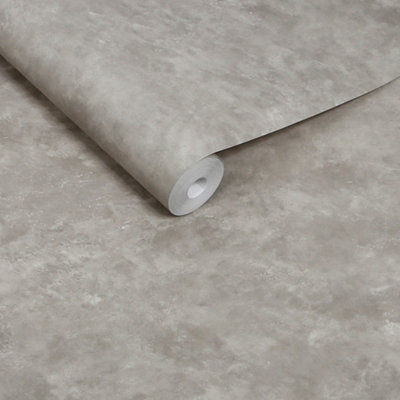 Next Natural Microcement Wallpaper from B&Q