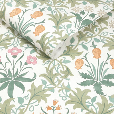 William Morris At Home Celandine Spring Garden Wallpaper