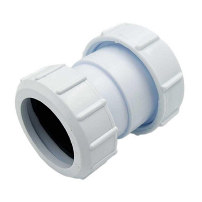Fluidmaster 40mm X 32mm Reducer Universal Compression Waste Fittings from B&Q
