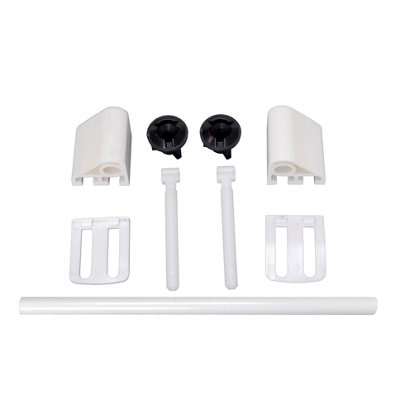 Fluidmaster 9 Piece Toilet Seat Fittings from B&Q