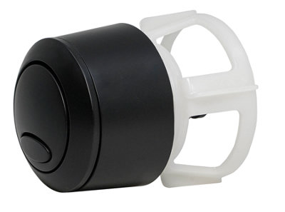 FixTheBog Fluidmaster Matt Black Flush Button For Pro550 800P-025-P250 from B&Q
