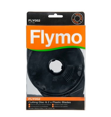 Fly052 Genuine Flymo Microlite Minimo Mow N Vac Hover Vac Cutting Disc And Blades from B&Q