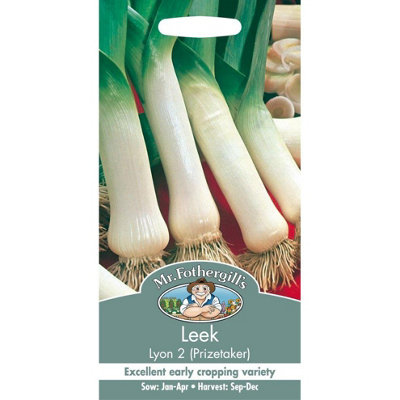 Mr Fothergills Mr. Fothergills Leek Lyon (Prizetaker) Seeds from B&Q