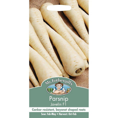 Mr Fothergills Mr. Fothergills Parsnip Javelin F1 Seeds from B&Q