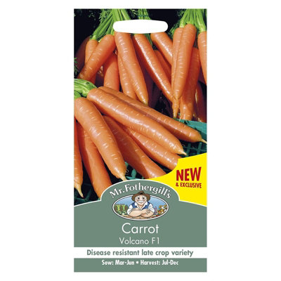 Mr Fothergills Mr. Fothergills Carrot Volcano F1 Seeds from B&Q