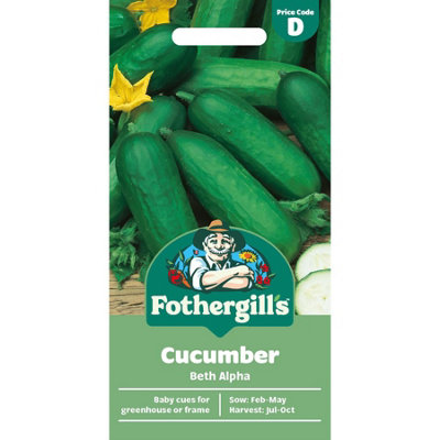 Mr Fothergills Fothergills Premium Cucumber SeedsBeth Alpha from B&Q