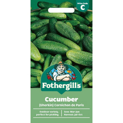 B&Q -  Fothergills Premium Cucumber Seeds(Gherkin) Cornichon De Paris