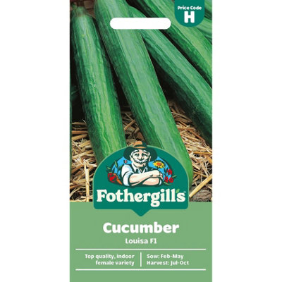 Mr Fothergills Fothergills Premium Cucumber SeedsLouisa F1 from B&Q