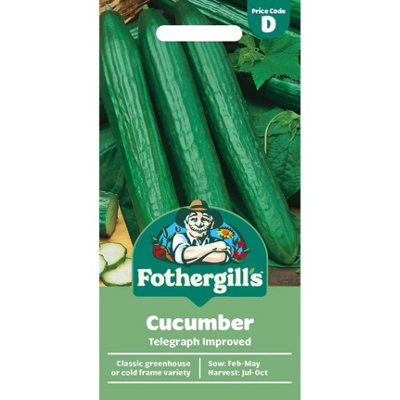 Mr Fothergills Fothergills Premium Cucumber SeedsTelegraph Improved from B&Q