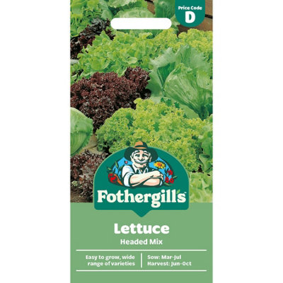 Mr Fothergills Mr. Fothergills Lettuce SeedsHeaded Mix from B&Q