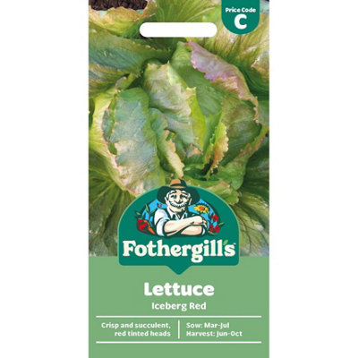 Mr Fothergills Mr. Fothergills Lettuce SeedsIceberg Red from B&Q