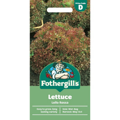 Mr Fothergills Mr. Fothergills Lettuce SeedsLollo Rossa from B&Q