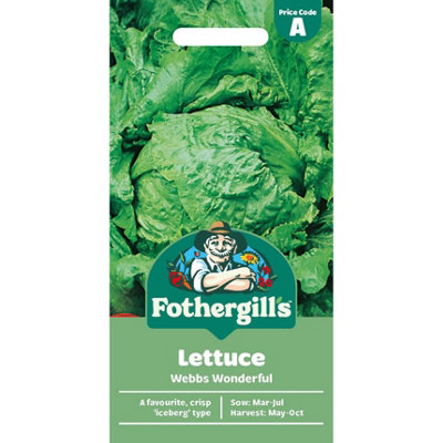 Mr Fothergills Mr. Fothergills Lettuce SeedsWebbs Wonderful from B&Q