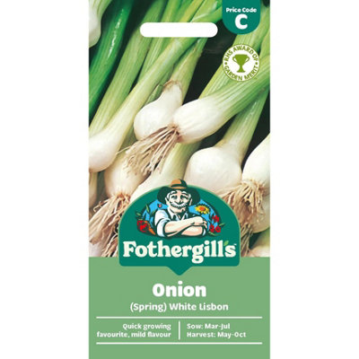 Mr Fothergills Mr. Fothergills Onion SeedsWhite Lisbon from B&Q