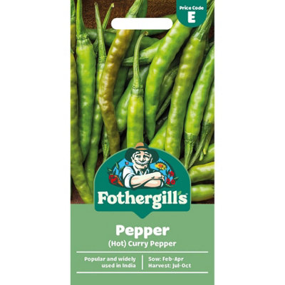 Mr Fothergills Mr. Fothergills Pepper Seeds(Hot) Curry Pepper from B&Q