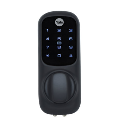 Yale Keyless Connected Smart Lock-Black from B&Q