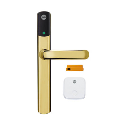 Yale Smart Door LockConexis L2Polished Brass from B&Q