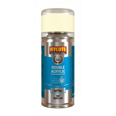 Hycote Fiat White 249 Double Acrylic Aerosol Spray Paint Fast Drying 150 mL - Image 6