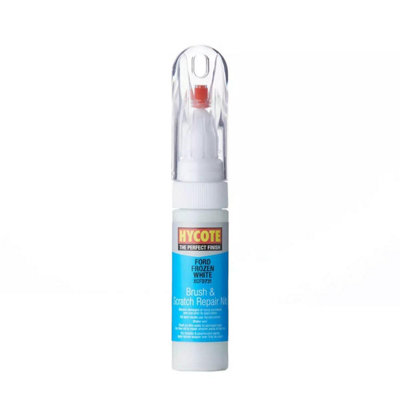 Hycote Colour Touch Up Brush Paint Xcfd731 Ford Frozen White 12.5Ml Repair from B&Q