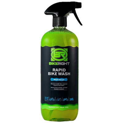 Bike Wash Bicycle Cleaner Traffic Film Dirt Grime Rapid Cleaner Bike Right 1L