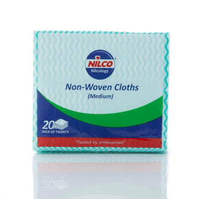 B&Q -  All Purpose Food Bar Green Colour Coded Clean Cloths 30X35Cm Nca004