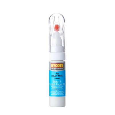 Hycote Colour Touch Up Brush Paint Xcka002 Kia Clear White 12.5Ml Perfect Finish from B&Q