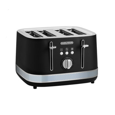 Morphy Richards Black Illumination 4-Slice Toaster In - Image 8
