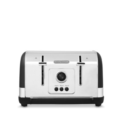 Morphy Richards Black Venture 4-Slice Toaster
