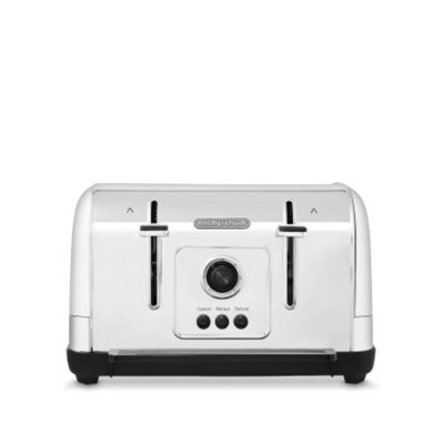 Morphy Richards White Venture 4-Slice Toaster