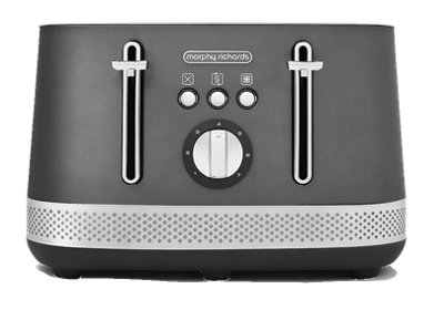 Morphy Richards Light Illumination 4-Slice Toaster Titanium