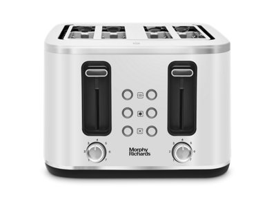 Morphy Richards Motive 4 Slice Toaster Chalk