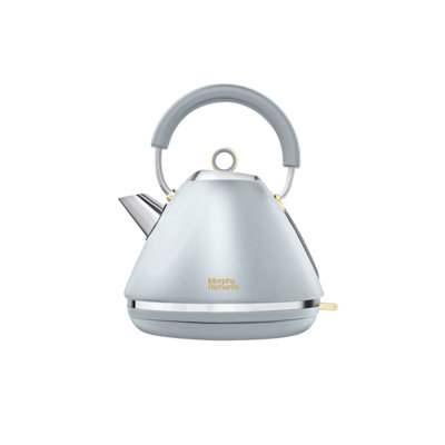 Morphy Richards Accents Pyramid Kettle Ocean Grey