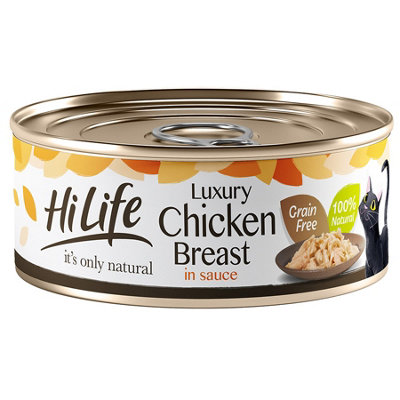 It's Only Natural Cat Lux Chicken Breast In Sauce 70G (Pack Of 12) from B&Q