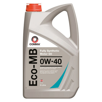 Comma Oil Comma Eco-Mb 0W40 Fully Synthetic Engine Oil 5 Litre