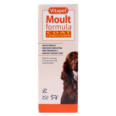 Vitapet Dog Moult Formula Coat Conditioner 400Ml