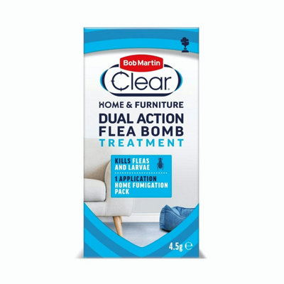 Bob Martin Home Flea Bomb Fumigation Pack from B&Q