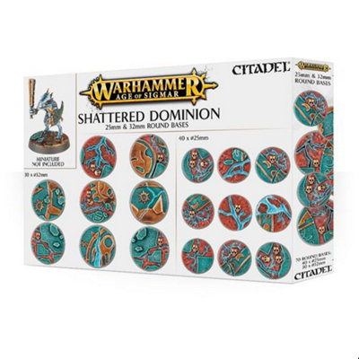 Games Workshop Aos: Shattered Dominion: 25 & 32mm RoundBrand New And Sealed from B&Q