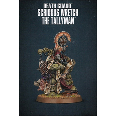 Games Workshop Death Guard: Scribbus Wretch The TallymanBrand New And Sealed from B&Q