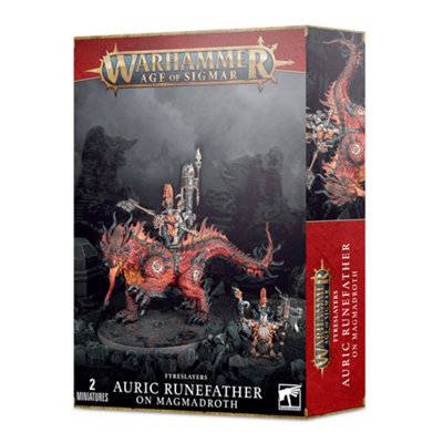 Games Workshop Fyreslayers: Auric Runefather/magmadrothBrand New And Sealed from B&Q