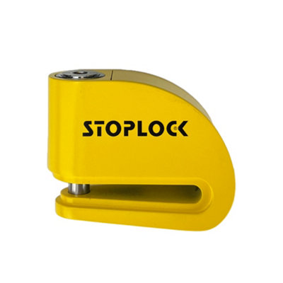 Stoplock Motorcycle Disc Lock Movement Shock Sensors Lock Bolt Secure from B&Q
