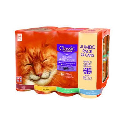 Butcher's Classic Variety Pack Mixed Cat Food 24X400g Grain
