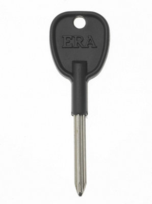 Era 506-55 Security Bolt Key 37.5mm Satin Replacement Window & Door Security Key from B&Q