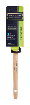 Hamilton Prestige 21mm Pure Synthetic Sash Paint Brush from B&Q