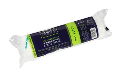 Hamilton Prestige 9" Medium Pile Roller Sleeve from B&Q
