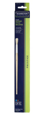 Hamilton Prestige 5 Pack Round Fitch Paint Brushes from B&Q