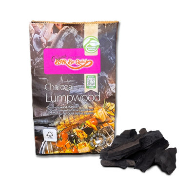 Bar-Be-Quick Easy Light Long Burn Bbq Grill Cooking Fuel Lumpwood Charcoal 1 X 2.7Kg from B&Q