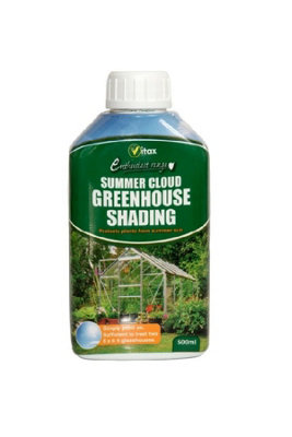 Vitax Greenhouse Shading Paint Summer Cloud 500Ml from B&Q