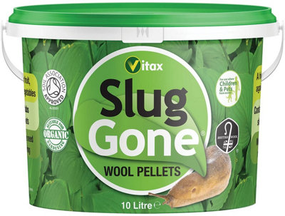 Vitax Slug Gone Natural Wool Barrier Pellets Slug & Snail Control 10 litre - Image 6