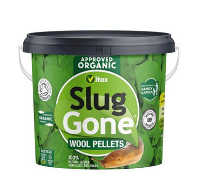 B&Q -  Slug Gone Wool Pellets Repellent Effective Slug Snail Barrier Organic Safe 5L