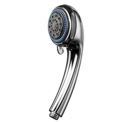 Croydex Round Three Spray Mode Shower Head Handset 235mm Chrome Plated from B&Q